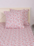 Пододеяльник 1,5-спальный, перкаль, детская расцветка (Арбузики, розовый)